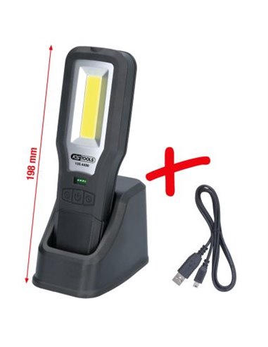 LAMPA DE MANA MOBILA PENTRU ATELIER. PLIABILA. 550 LUMENI