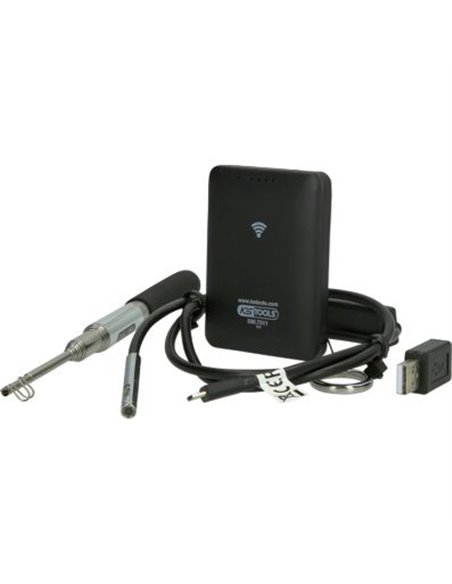 SET VIDEOSCOP WI FI CU DIAMETRU 6.0 MM 0 GRADE SONDA CAMERA HD 90 GRADE. REVERSIBIL. 4 PIESE