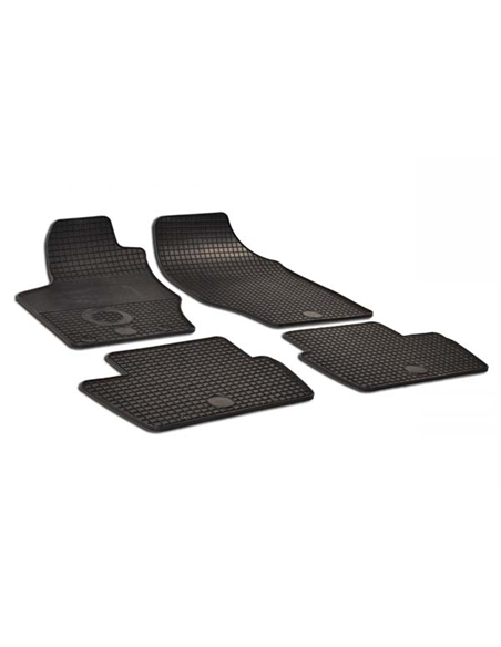 SET COVORASE AUTO CAUCIUC PEUGEOT 307 (2001-2007). CITROEN C4 (2004-2010)