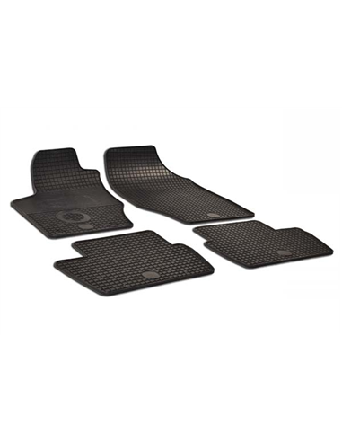 SET COVORASE AUTO CAUCIUC PEUGEOT 307 (2001-2007). CITROEN C4 (2004-2010)