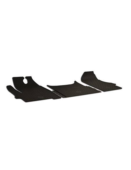 SET COVORASE AUTO CAUCIUC FIAT IVECO DAILY (2014-) - 3PCS