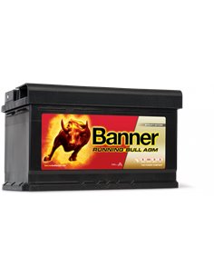 BANNER Running Bull AGM 12V 80Ah 800A - Borna Normala (dreapta +)