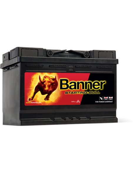 BANNER Starting Bull 12V 72Ah 650A - Borna Inversa (stanga +)