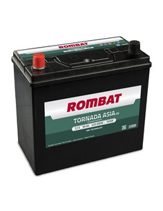 ROMBAT TORNADA ASIA 12V 60Ah 500A - Borna Inversa (stanga +)