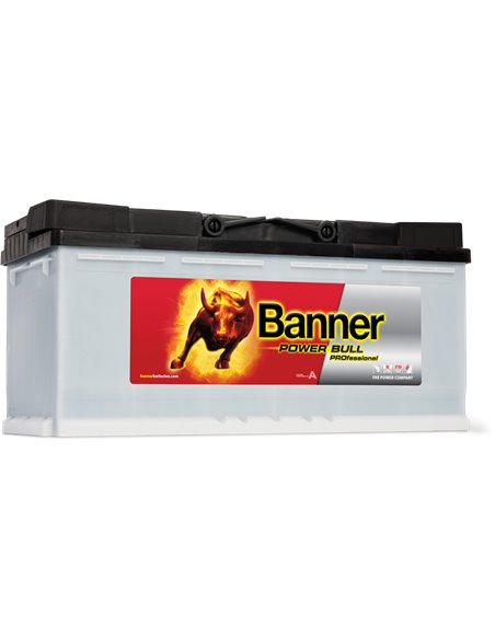 BANNER Power Bull PROfessional 12V 110Ah 900A - Borna Normala (dreapta +)
