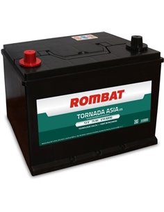 ROMBAT TORNADA ASIA 12V 75Ah 610A - Borna Inversa (stanga +)