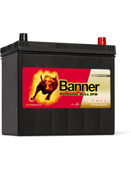 BANNER Running Bull EFB 12V 55Ah 460A - Borna Normala (dreapta +)