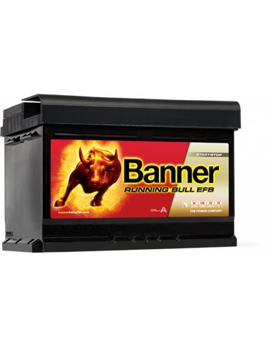 BANNER Running Bull EFB 12V 65Ah 650A - Borna Normala (dreapta +)