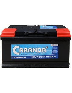 CARANDA DURABILA 12V 100Ah 850A - Borna Normala (dreapta +)