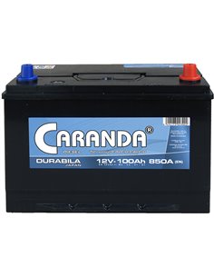 CARANDA DURABILA JAPAN 12V 100Ah 850A - Borna Normala (dreapta +)