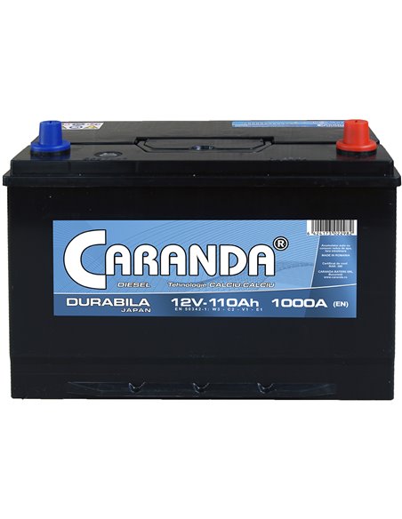 CARANDA DURABILA JAPAN 12V 110Ah 1000A - Borna Normala (dreapta +)