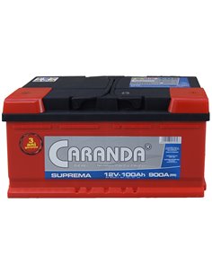 CARANDA SUPREMA 12V 100Ah 900A - Borna Normala (dreapta +)
