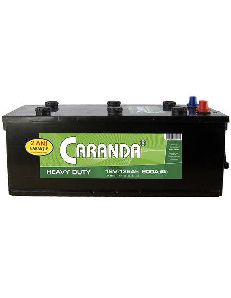 CARANDA HEAVY DUTY 12V 135Ah 900A - Borna Tip camion
