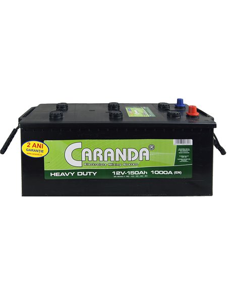 CARANDA HEAVY DUTY EMS 12V 150Ah 1000A - Borna Tip camion