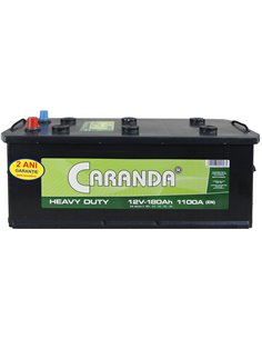 CARANDA HEAVY DUTY 12V 180Ah 1100A - Borna Tip camion