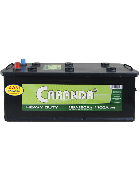 CARANDA HEAVY DUTY 12V 180Ah 1100A - Borna Tip camion
