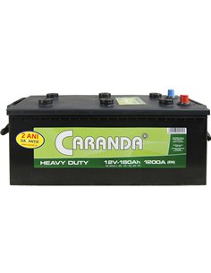 CARANDA HEAVY DUTY 12V 180Ah 1200A - Borna Tip camion