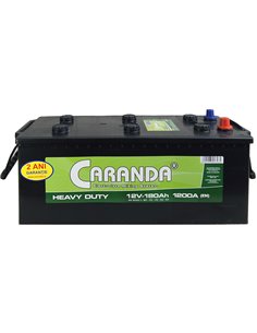 CARANDA HEAVY DUTY EMS 12V 180Ah 1200A - Borna Tip camion