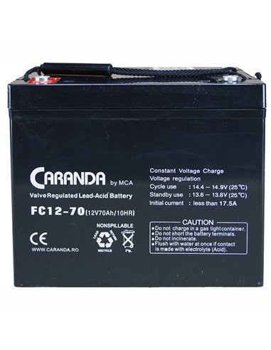 CARANDA FC Stationara AGM/VRLA 12V 70Ah