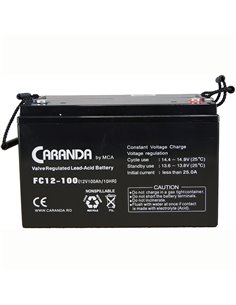 CARANDA FC Stationara AGM/VRLA 12V 100Ah