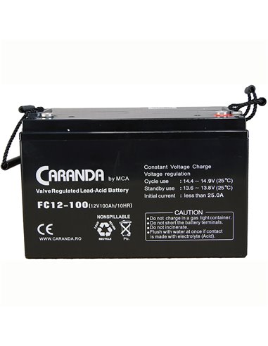 CARANDA FC Stationara AGM/VRLA 12V 100Ah