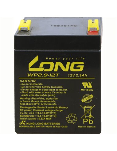CARANDA LONG Stationara AGM/VRLA 12V 2.9Ah
