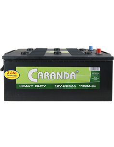 CARANDA HEAVY DUTY 12V 225Ah 1150A - Borna Tip camion