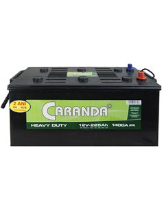 CARANDA HEAVY DUTY 12V 225Ah 1400A - Borna Tip camion
