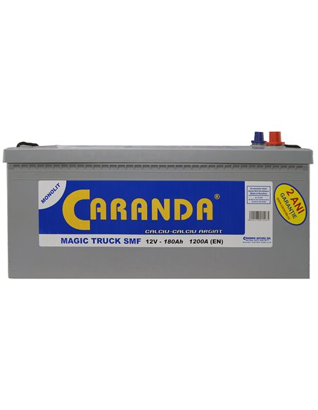 CARANDA MAGIC TRUCK SMF 12V 180Ah 1200A - Borna Tip camion