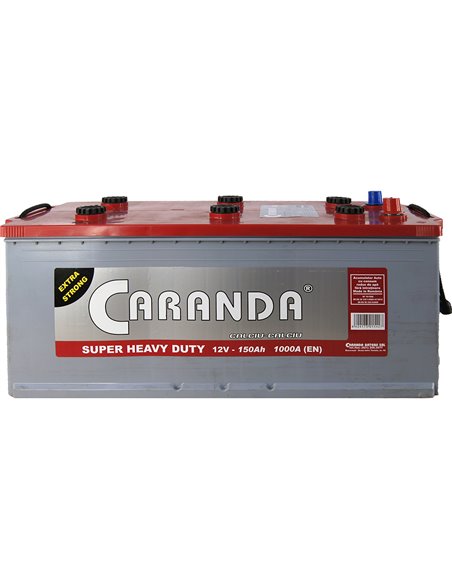CARANDA SUPER HEAVY DUTY 12V 150Ah 1000A - Borna Tip camion