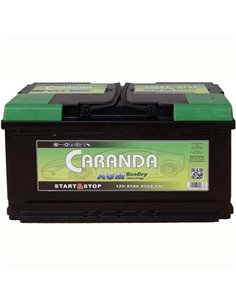CARANDA START-STOP AGM 12V 95Ah 900A - Borna Normala (dreapta +)