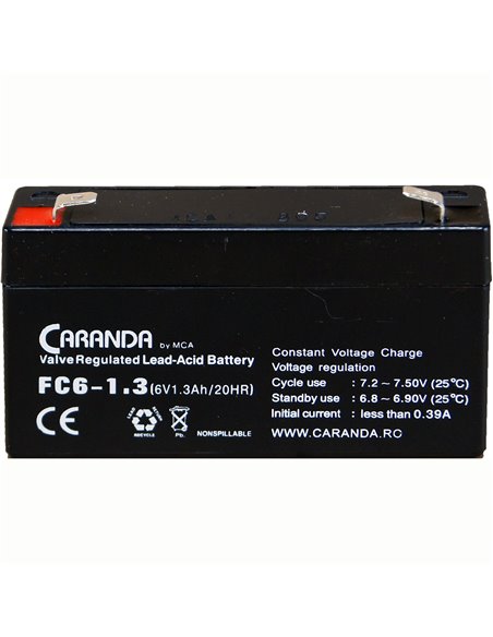 CARANDA FC Stationara AGM/VRLA 6V 1.3Ah