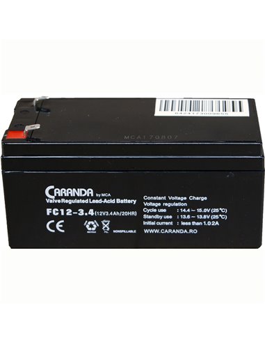 CARANDA FC Stationara AGM/VRLA 12V 3.4Ah