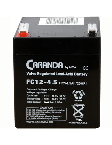 CARANDA FC Stationara AGM/VRLA 12V 4.5Ah