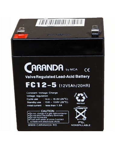 CARANDA FC Stationara AGM/VRLA 12V 5Ah