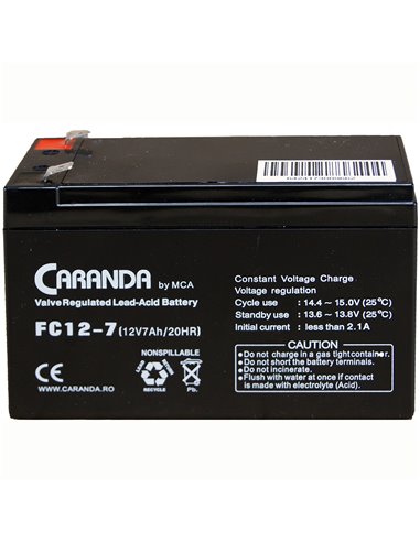 CARANDA FC Stationara AGM/VRLA 12V 7Ah