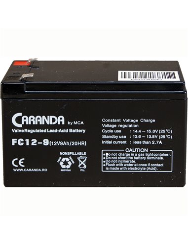 CARANDA FC Stationara AGM/VRLA 12V 9Ah