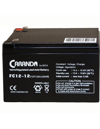 CARANDA FC Stationara AGM/VRLA 12V 12Ah