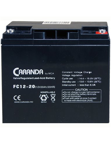 CARANDA FC Stationara AGM/VRLA 12V 20Ah