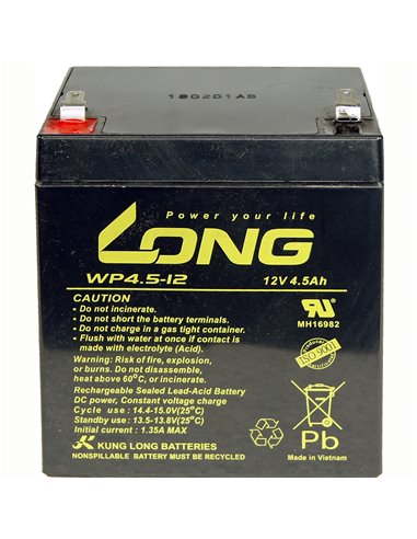 CARANDA LONG Stationara AGM/VRLA 12V 4.5Ah