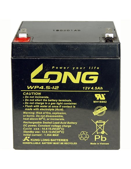 CARANDA LONG Stationara AGM/VRLA 12V 4.5Ah