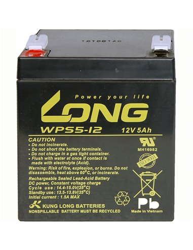 CARANDA LONG Stationara AGM/VRLA 12V 5Ah