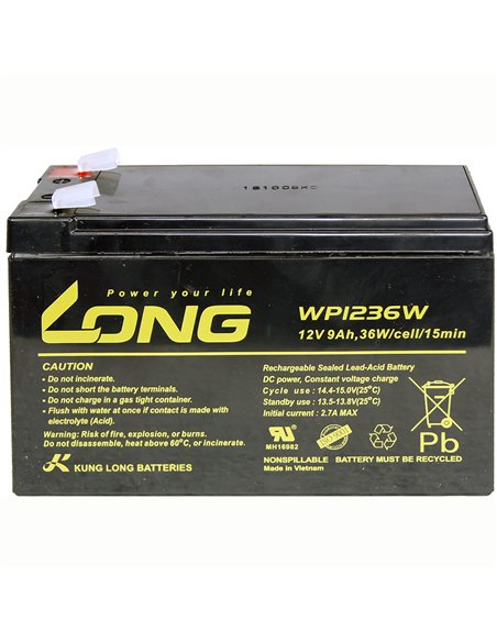 CARANDA LONG Stationara AGM/VRLA 12V 9Ah