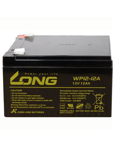 CARANDA LONG Stationara AGM/VRLA 12V 12Ah