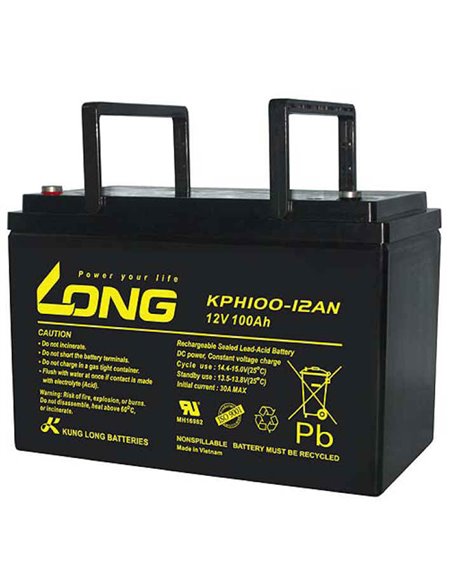 CARANDA LONG Stationara AGM/VRLA 12V 100Ah