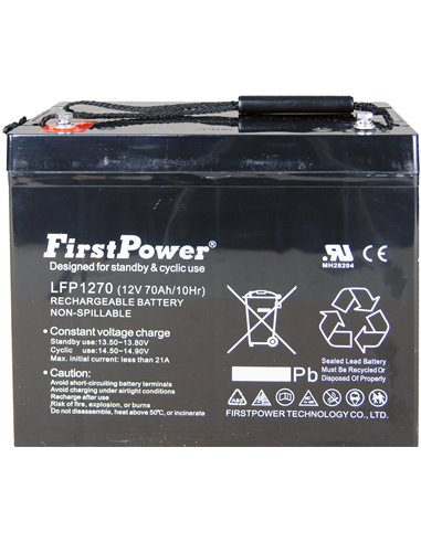 CARANDA LFP Stationara VRLA 12V 70Ah