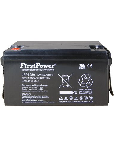 CARANDA LFP Stationara VRLA 12V 80Ah