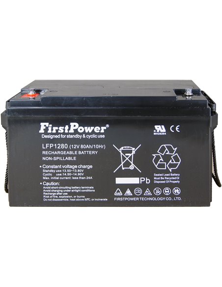 CARANDA LFP Stationara VRLA 12V 80Ah
