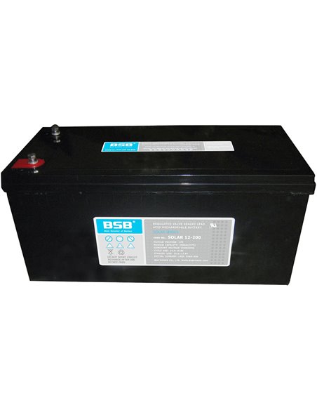 CARANDA SOLAR Stationara VRLA 12V 200Ah