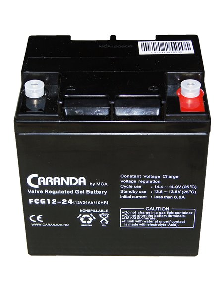 CARANDA FCG Stationara AGM / VRLA 12V 24Ah
